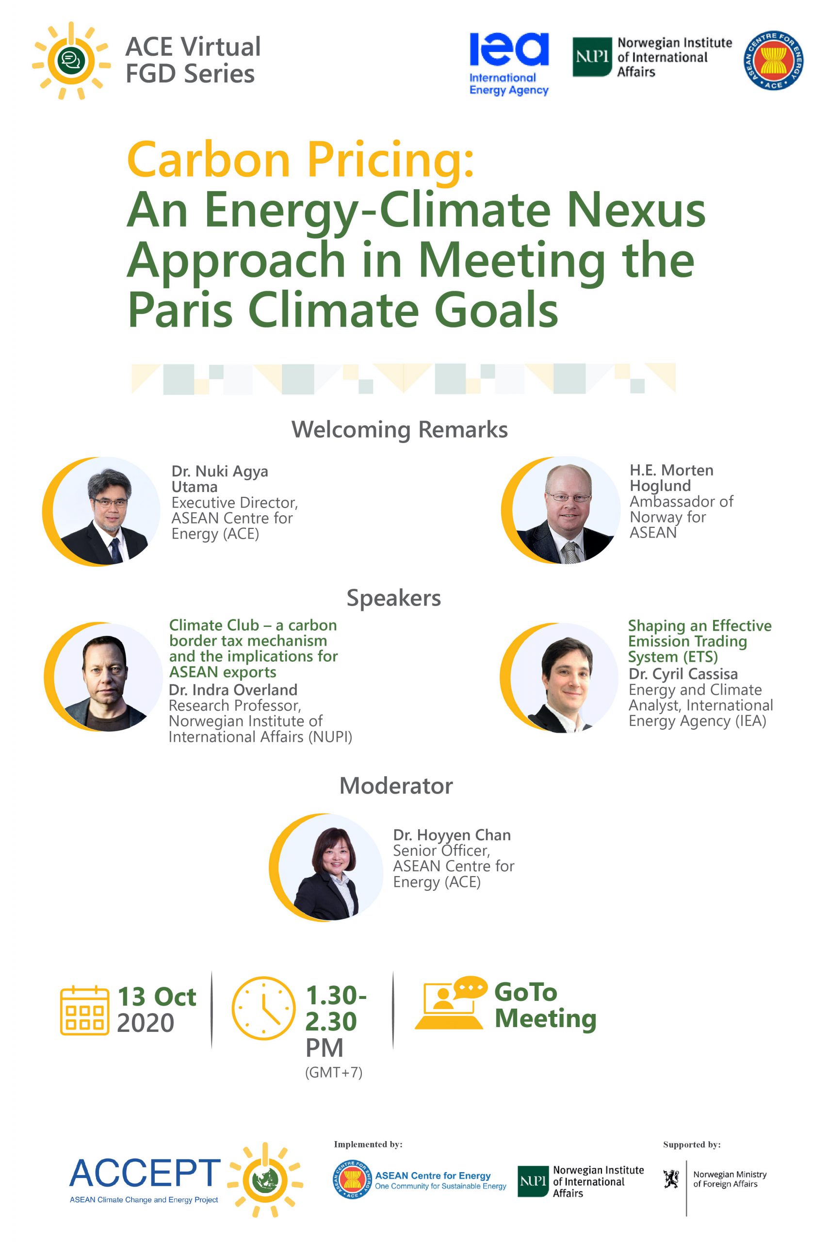 Carbon Pricing for Meeting Paris Climate Goals