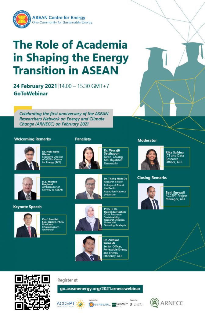 The Role of Academia in Shaping the Energy Transition in ASEAN