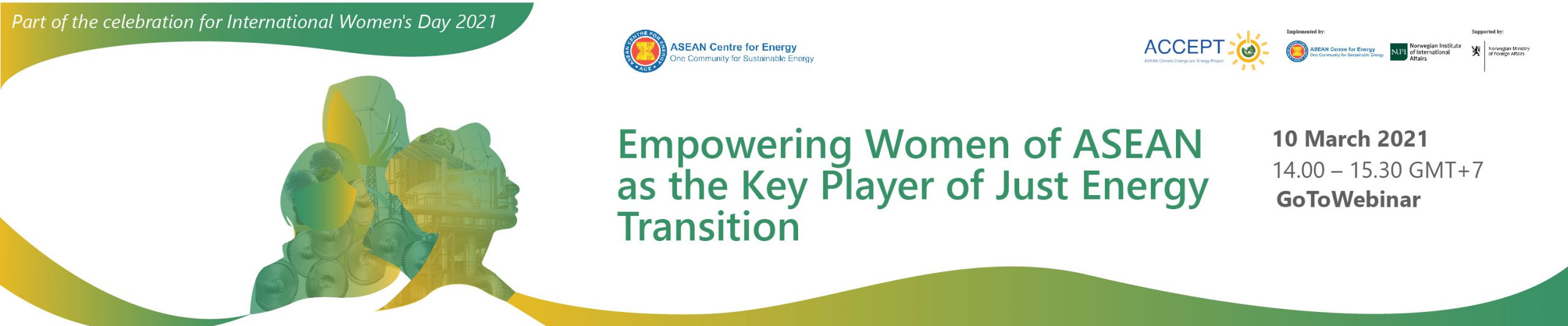 Empowering Women of ASEAN as the Key Player of Just Energy Transition