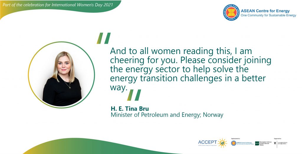 Norway - Engaging Women in Southeast Asia Energy Development, Lesson Learnt from Norway